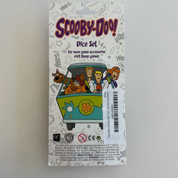 Scooby-Doo Dice Set - Picture 3 of 4